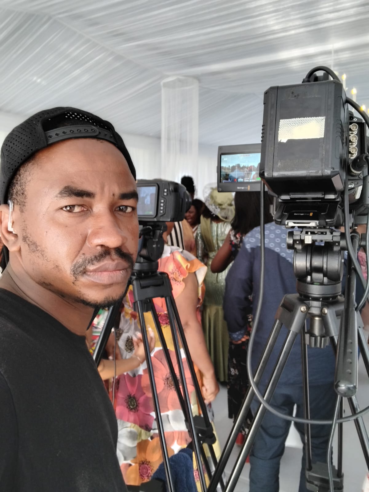 Behind the scenes photography